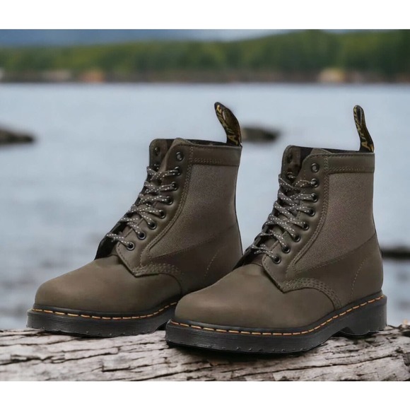 Dr. Martens 1460 Panel Leather Lace Up Brown Boots DM26912481 Mens 7 OR Women 8 main image 5